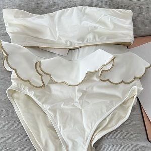 New with tags Zimmerman set size 2 bandeau frill, NO ridiculous offers pls